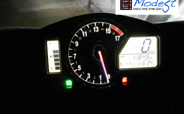 バイクのLED打ち替えカスタムも大好評!CBR600RRメーターLEDカスタム施工記録