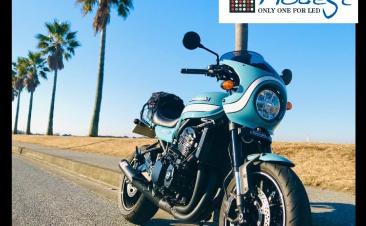 カワサキZ900RSメーター打ち替えカスタム　LED打ち替え