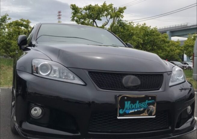 LED打ち替え　車両持ち込み編（レクサスIS-F）