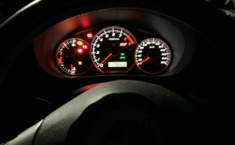 インプレッサ　WRX　メーターLEDカスタム　バックライトLED打ち替え