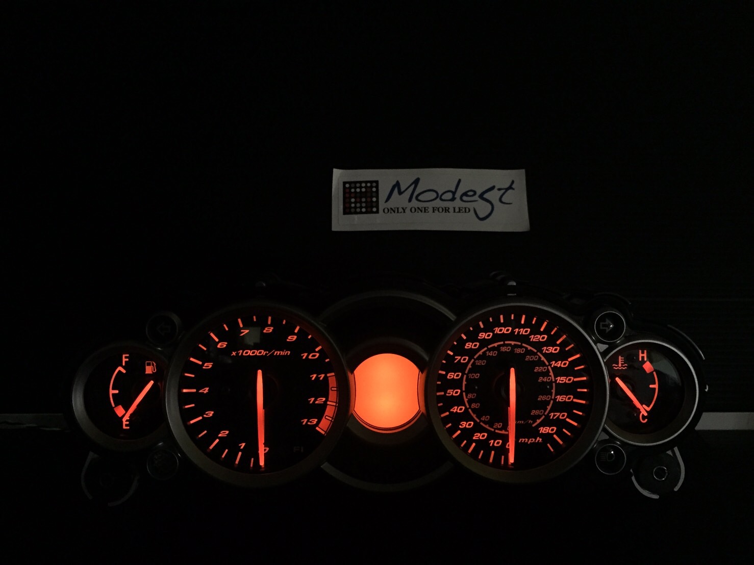 GSX1300R隼LED打ち替えカスタム前