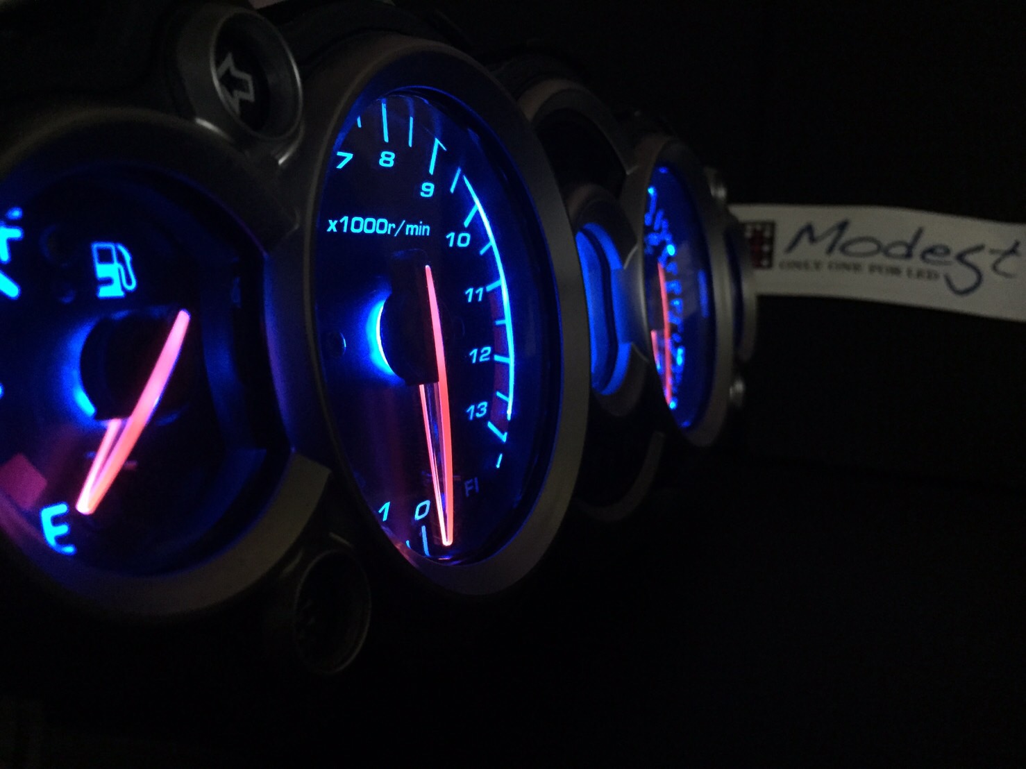 GSX1300R隼LEDメーターカスタム