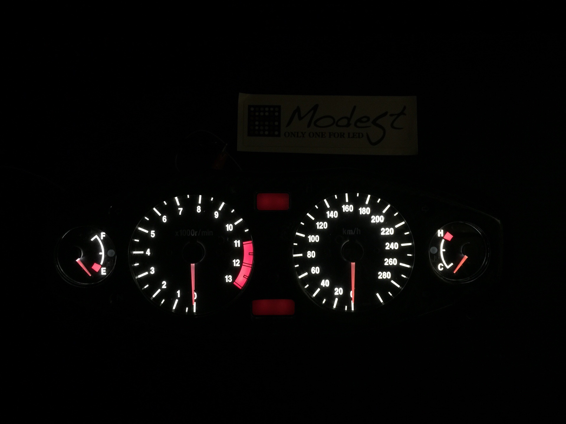 スズキ GSX1300R隼メーターLEDカスタム（旧タイプ）♪♪