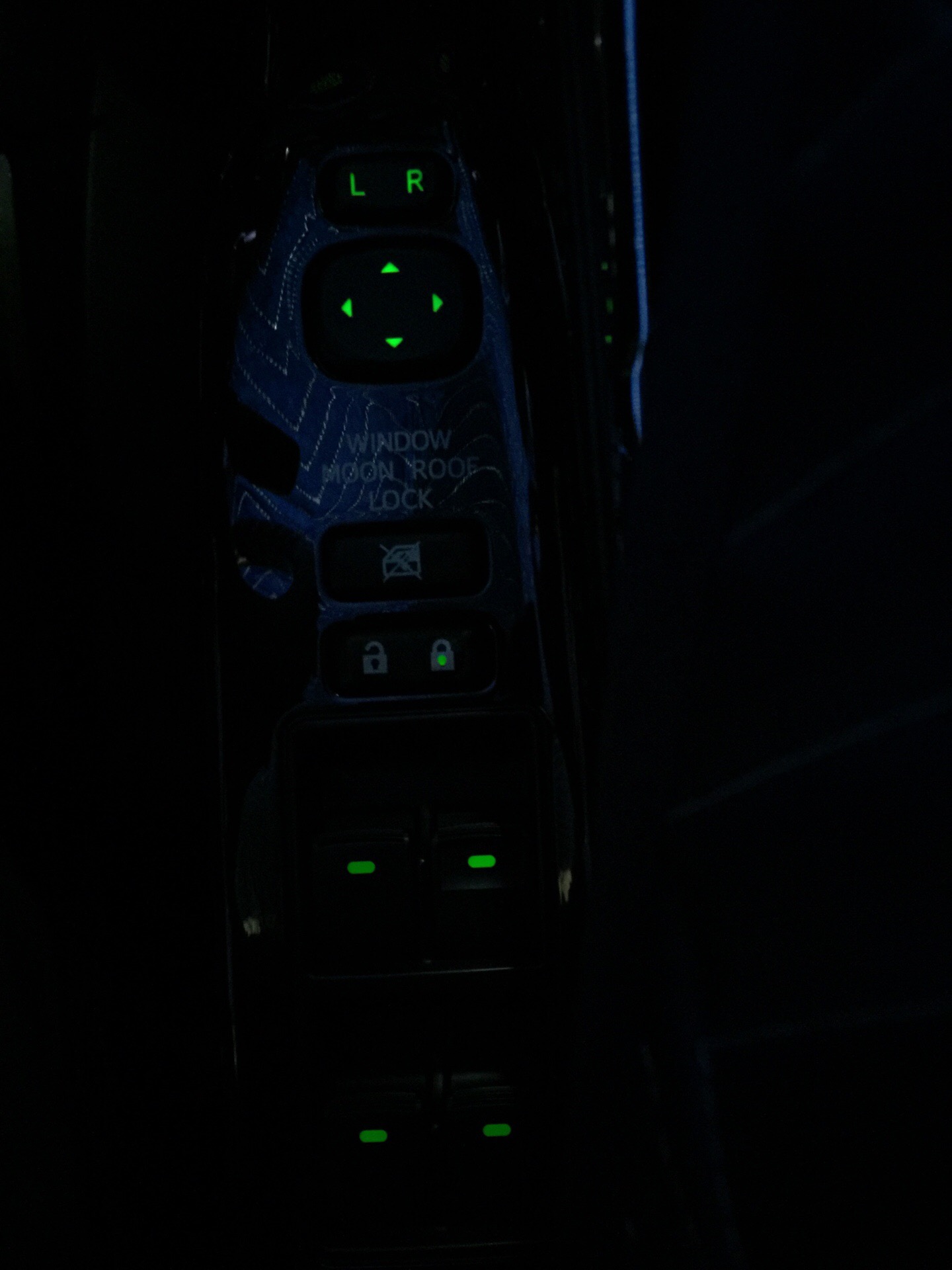 アルファードLED打ち替えドアSWノーマル